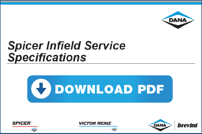 Download Spicer Infield Service Specifications
